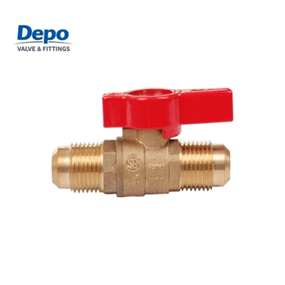 Μπαλάκι αερίου Brass Flare X Flare|Κατασκευαστής OEM/ODM